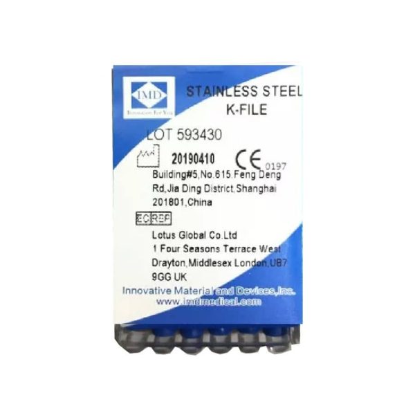 Stainless Steel K Files 10 IMD