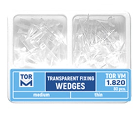 Transparent Fixing Wedges N 1.810 40 Pcs-TOR V M-Russia