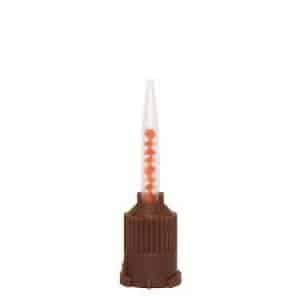 Brown tips With Orange Mixing For Temp Crown AutoMix 50 Pcs-China