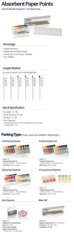 Absorbent Paper Points 02 50-LM-Meta Biomed-Korea - Image 2