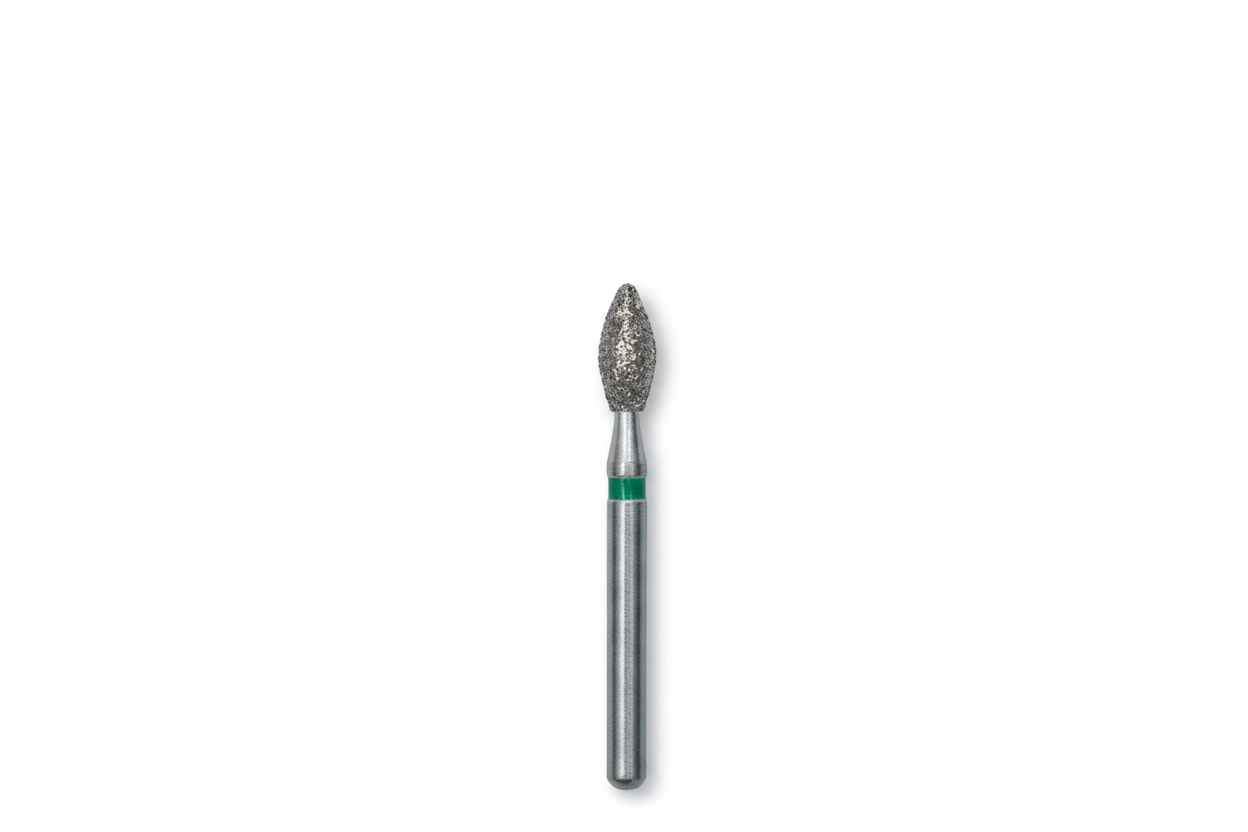 26 Rotatec Diamound Flam Size 023 Green 5Pcs - Image 1