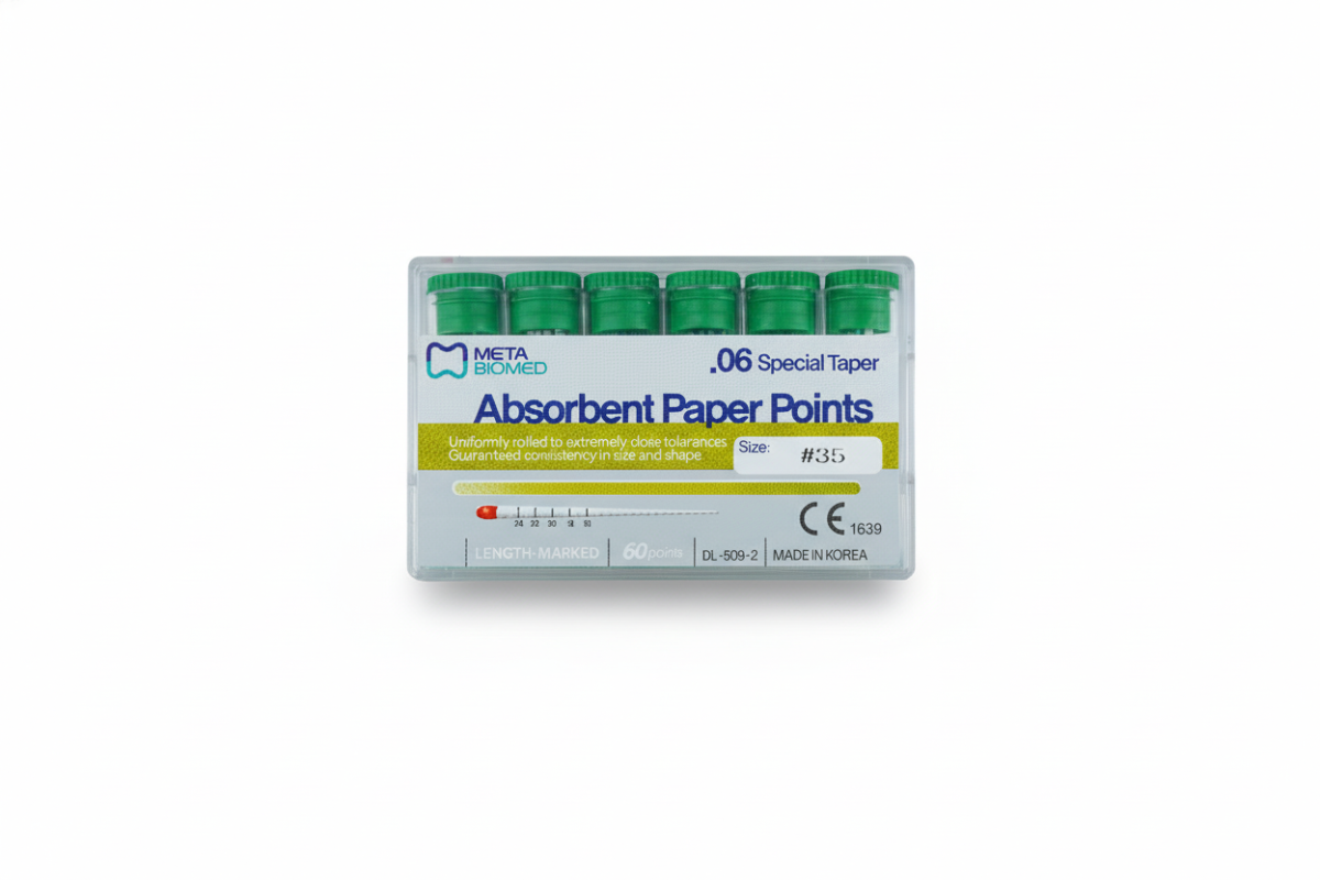 Absorbent Paper Points 06 35-LM-Meta Biomed-Korea - Image 1