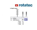 Rotatec Diamound Stones depth Cutting Size 016 Blue 5PCS - Image 2