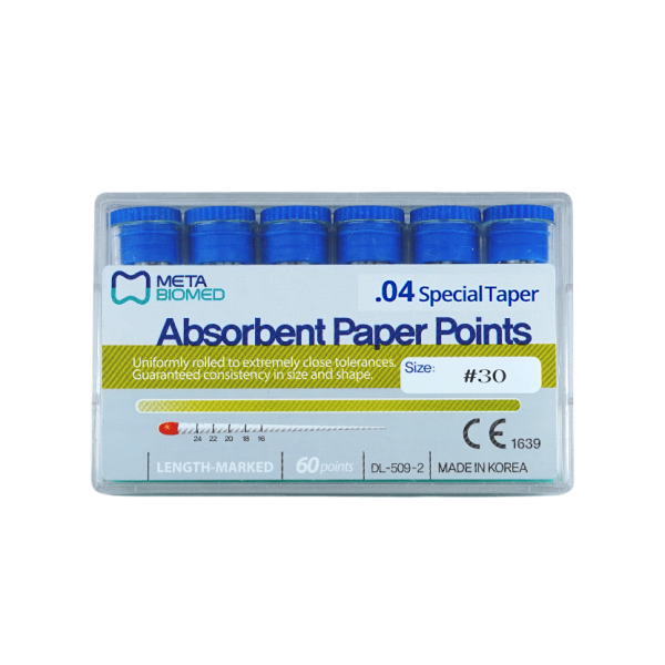 Absorbent Paper Points 04 30-LM-Meta Biomed-Korea