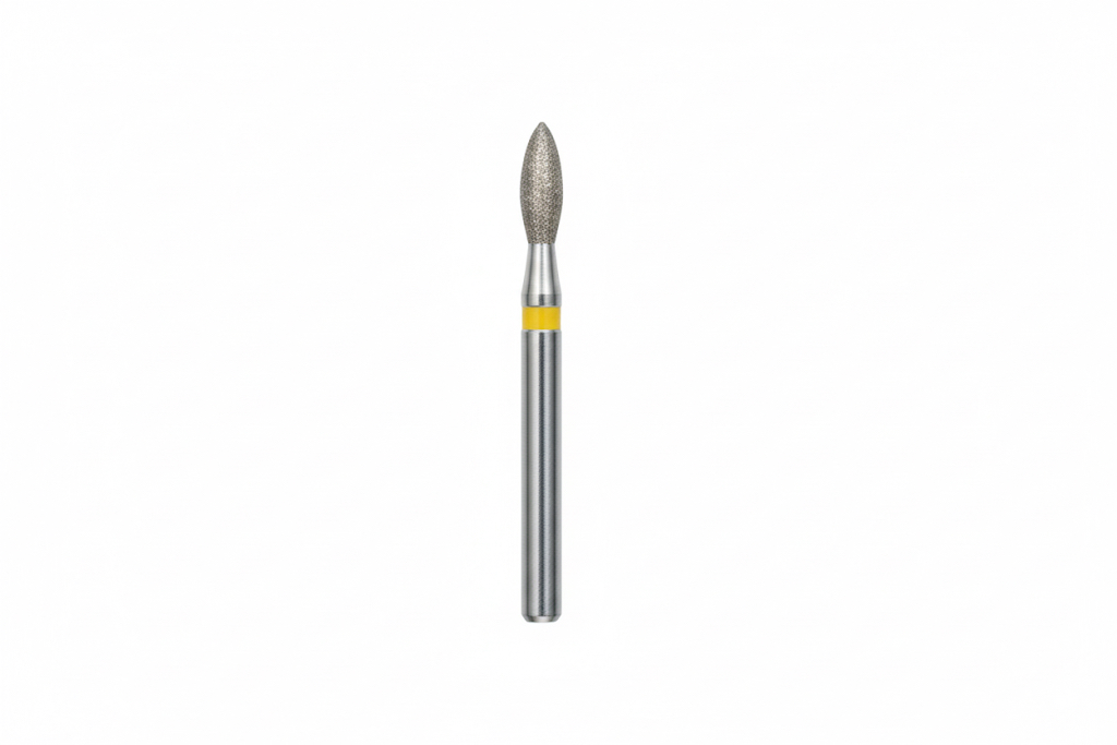 77 Rotatec Diamound Finshing Flam 020 Yellow 5Pcs - Image 1