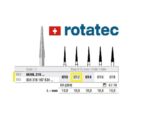 Rotatec Diamound Finshing Fine Needle Size 012 Yellow 5Pcs - Image 2