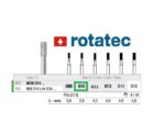 Rotatec Diamound Fissure Size 010 Green 5Pcs - Image 2