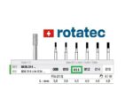 Rotatec Diamound Fissure Size 011 Green 5Pcs - Image 2