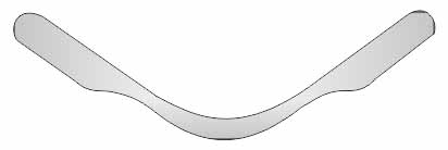 Metal Sub-Gingival Matrix Bands 12 pcs. TOR VM № 1.0929