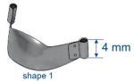 Saddle Contoured Metal Matrices large1.313 12 pcs № 1 (0.035mm) -TOR V M-Russia - Image 2