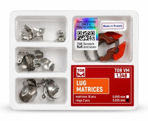 WhatsApp Image 2026-08-27 at 7.31.24 AM Lug Matrices 18 pcs With 2 Niti Ring № 1.348 - TOR VM Russia - Image 1